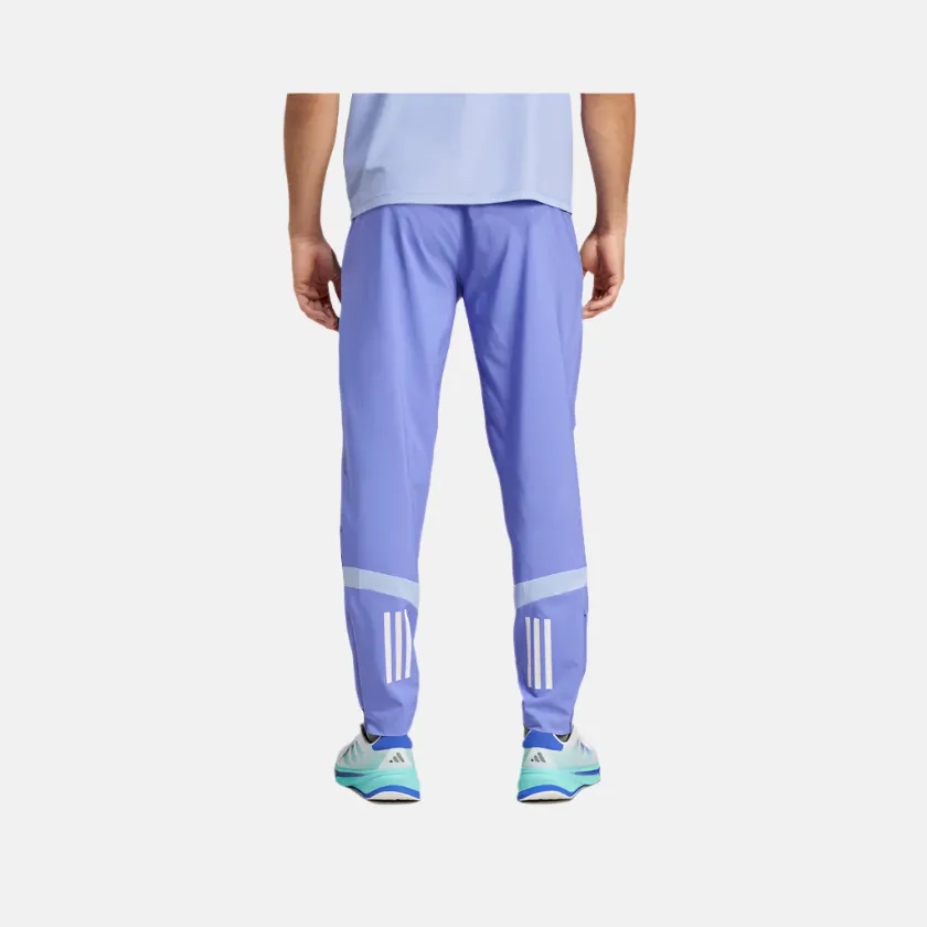 Adidas Own The Run Aeroready Men's Running Pant -Semi Cobalt Blue/Blue Spark