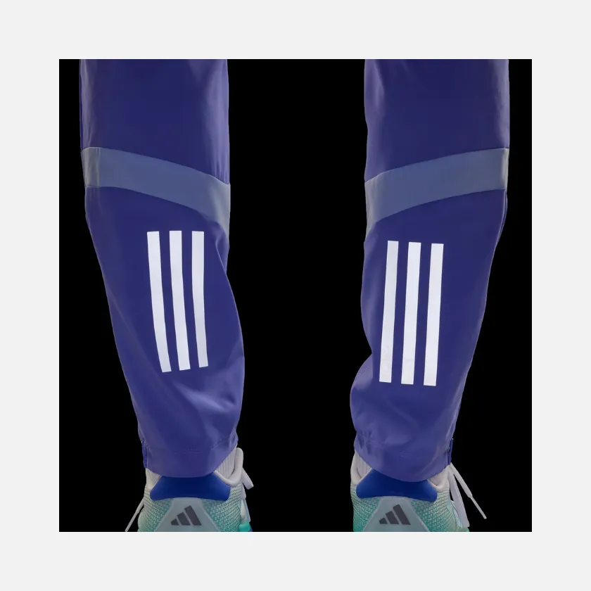 Adidas Own The Run Aeroready Men's Running Pant -Semi Cobalt Blue/Blue Spark