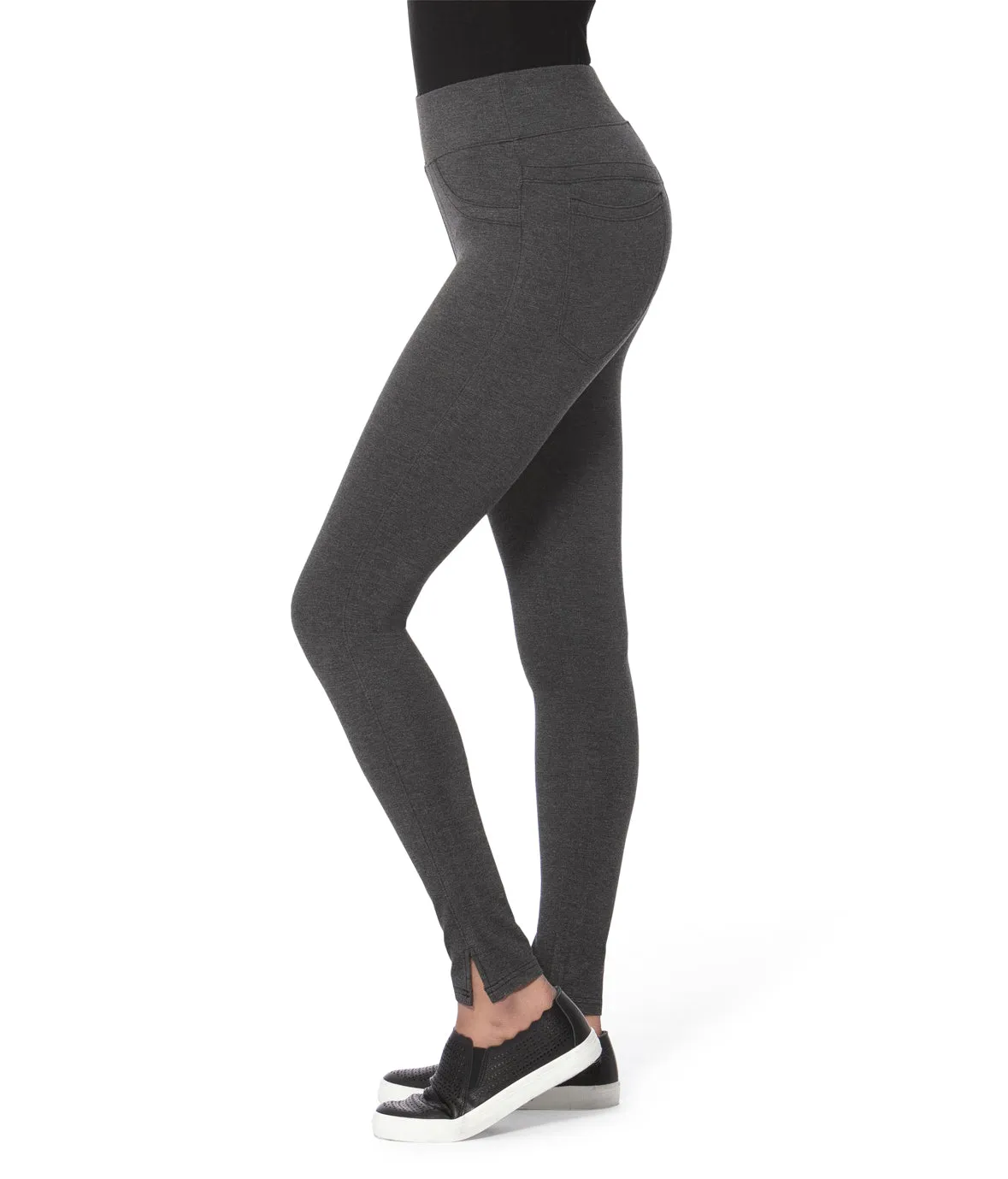 ANNA-JCR Mid-Rise Leggings