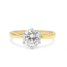 Beaverbrooks 1.50ct Certificated Solitaire Diamond Ring