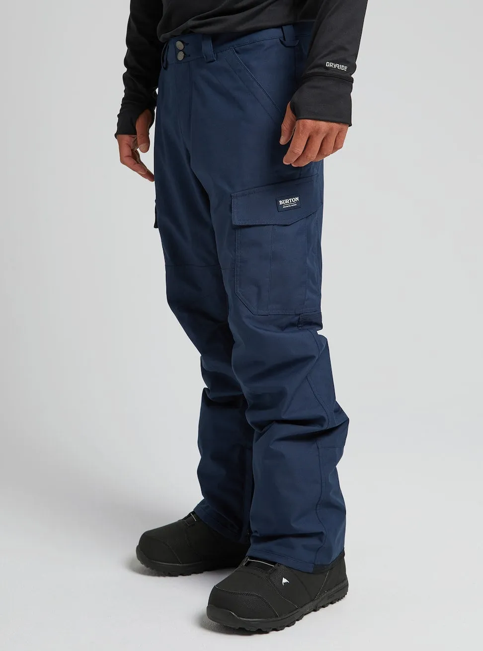 Burton Cargo Mens Pants Dress Blue