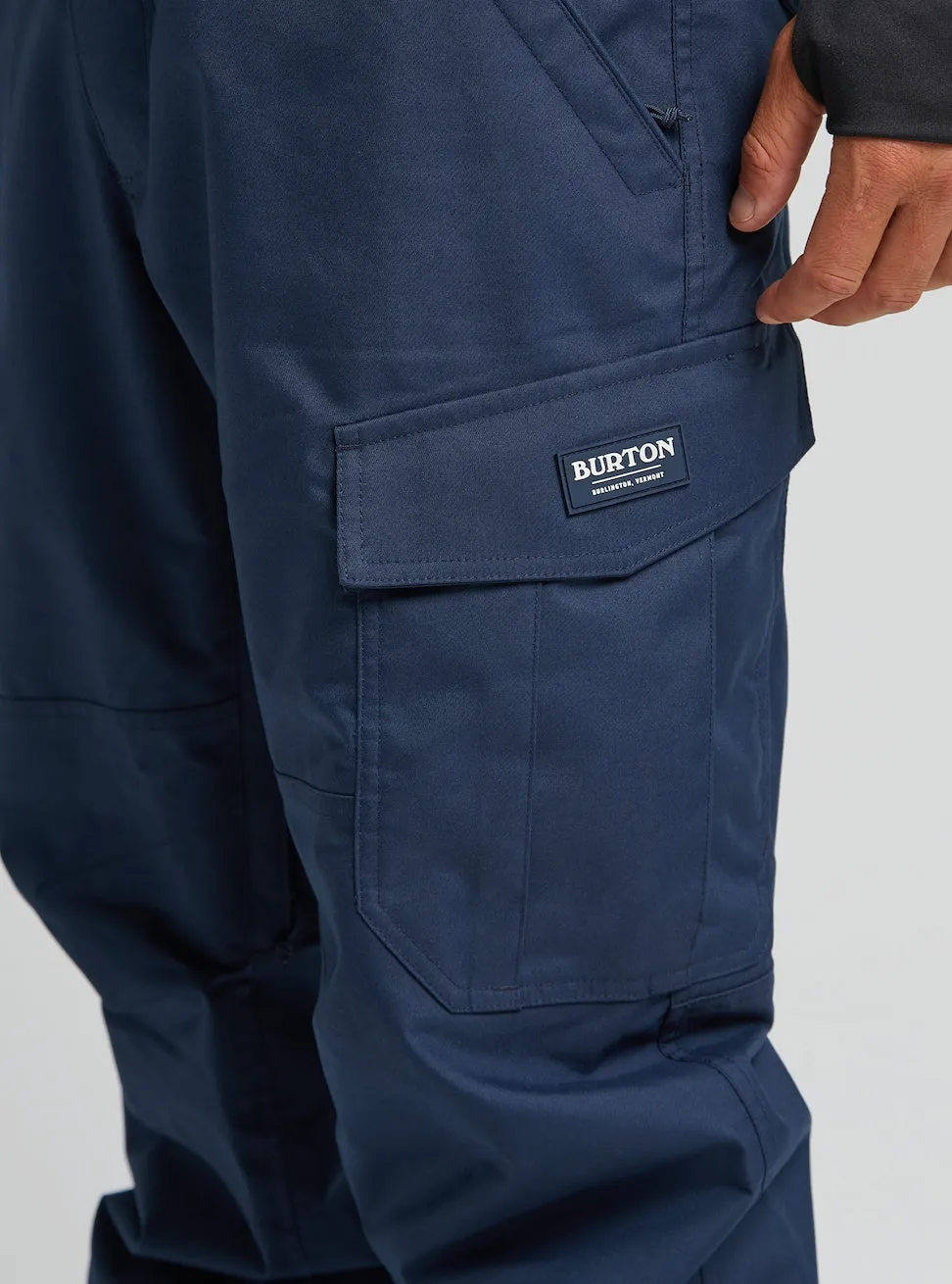 Burton Cargo Mens Pants Dress Blue