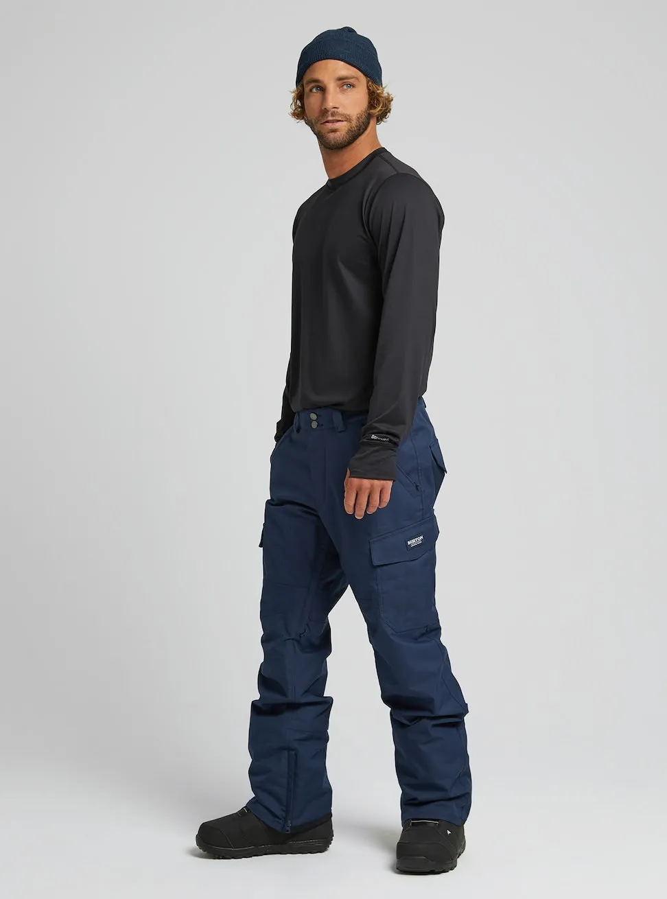 Burton Cargo Mens Pants Dress Blue