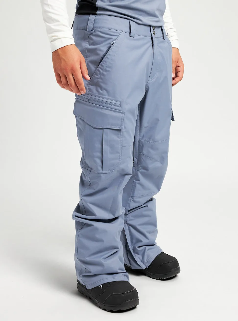 Burton Cargo Mens Pants Folkstone Grey