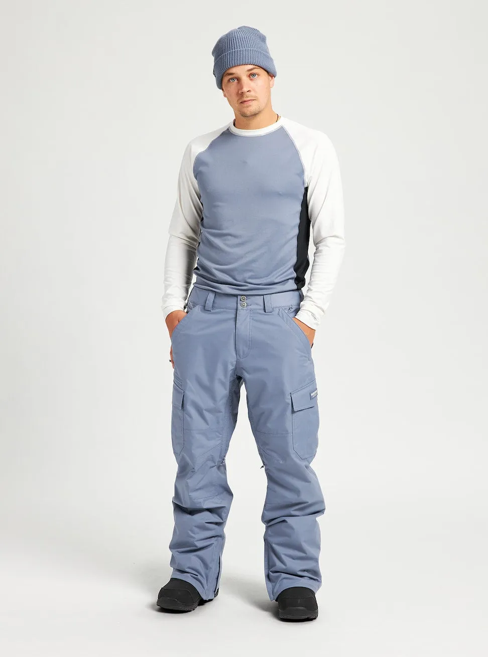 Burton Cargo Mens Pants Folkstone Grey