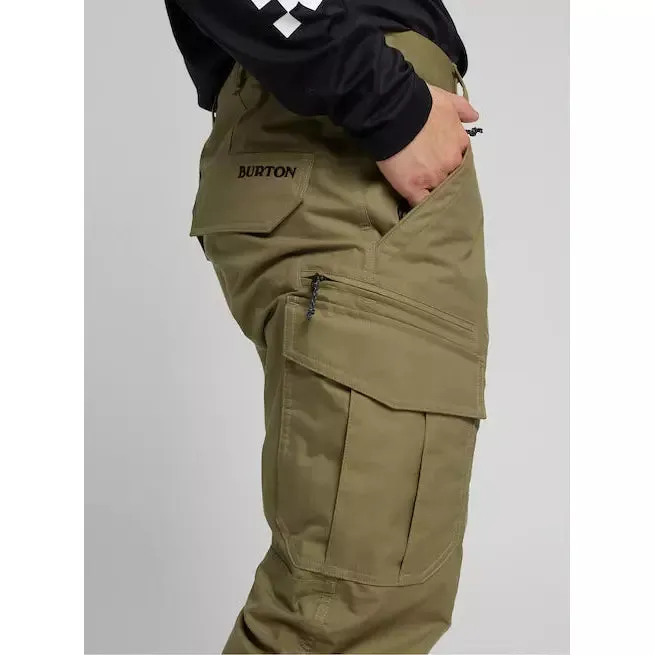 Burton Men's Cargo 2L Snowboard Pants - Regular Fit Martini Olive