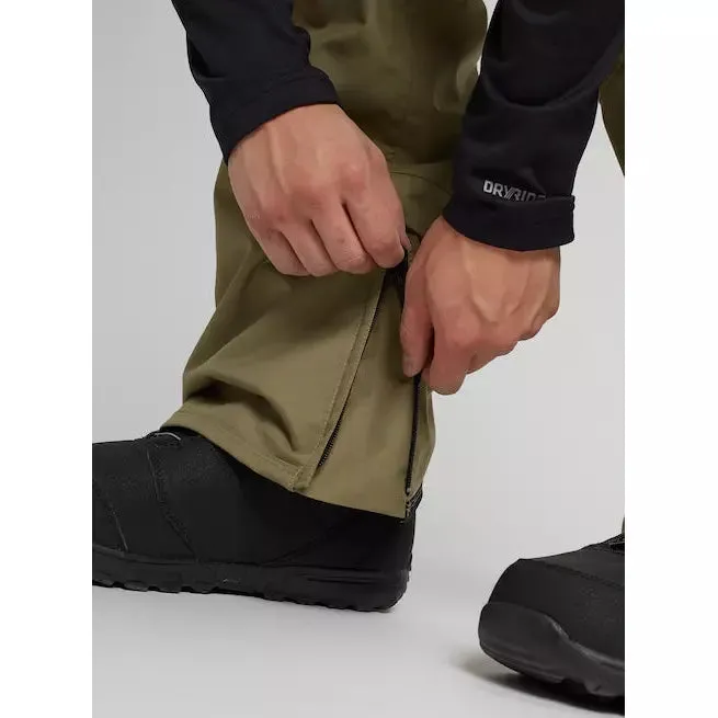 Burton Men's Cargo 2L Snowboard Pants - Regular Fit Martini Olive