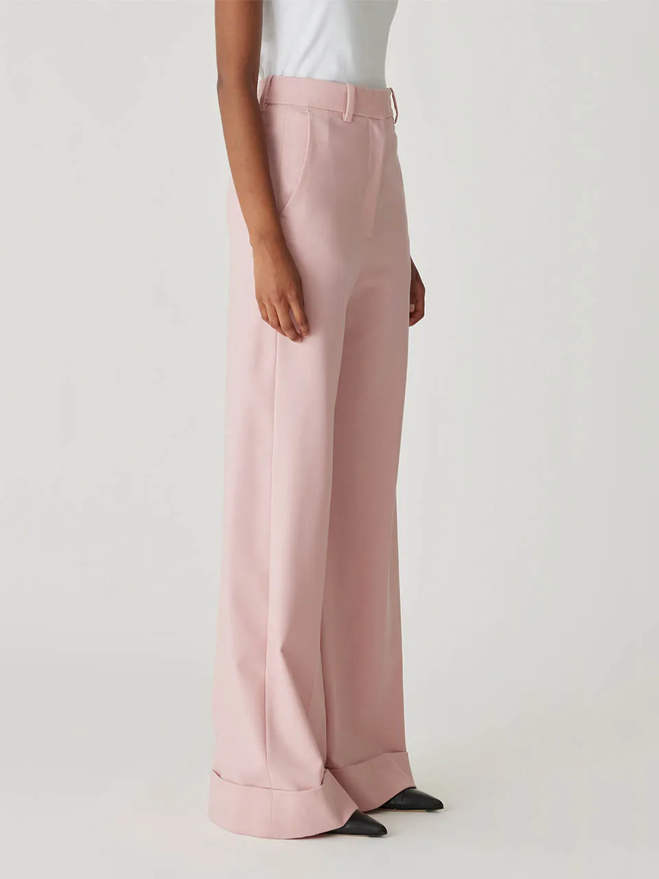 Calvary Twill Wide Leg Trouser