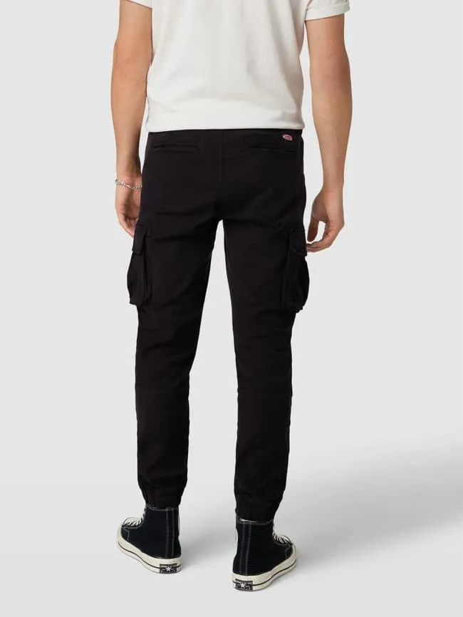 Cargo pants with Review label, black