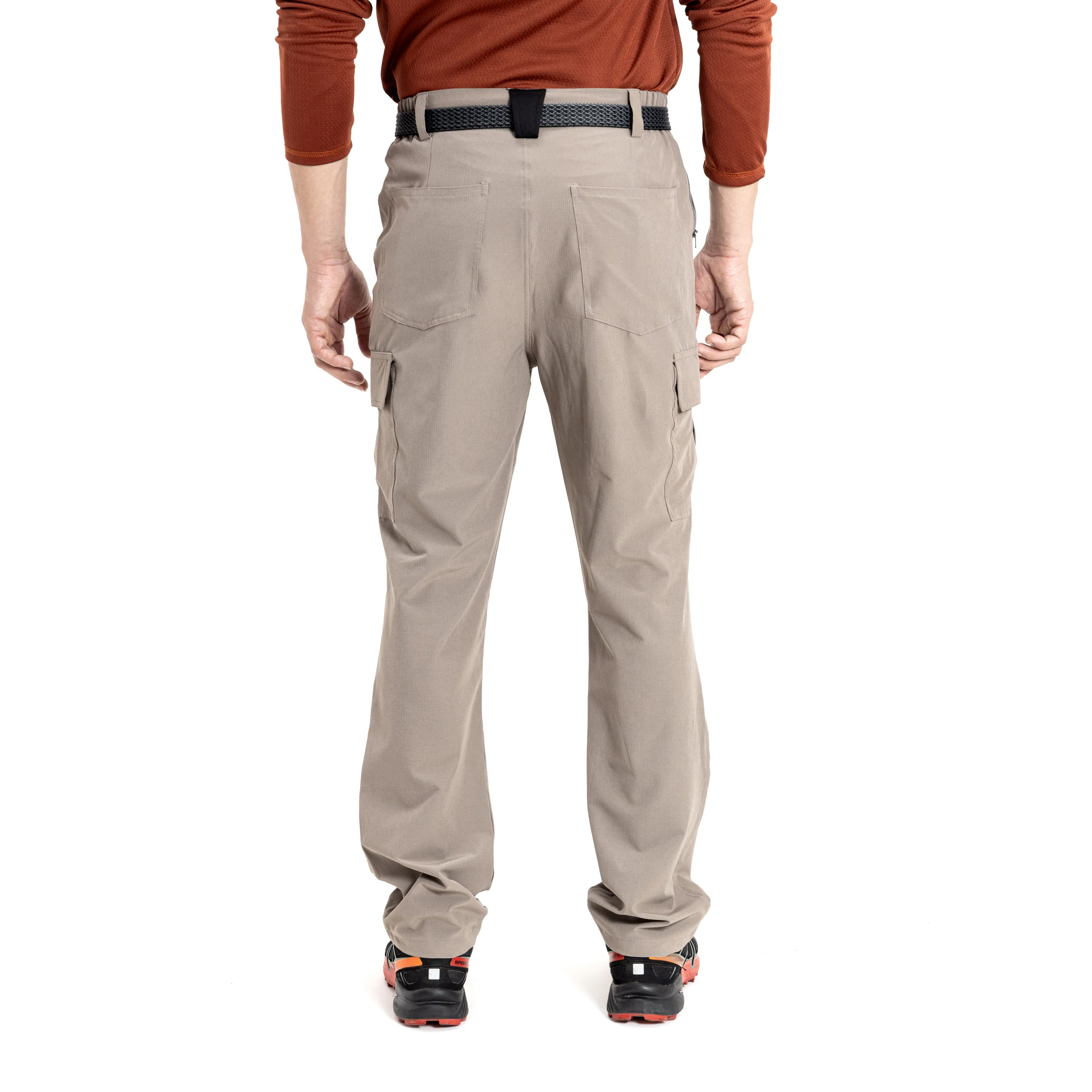 Cargo Trousers and Pants for Hiking and Travelling I Khaki