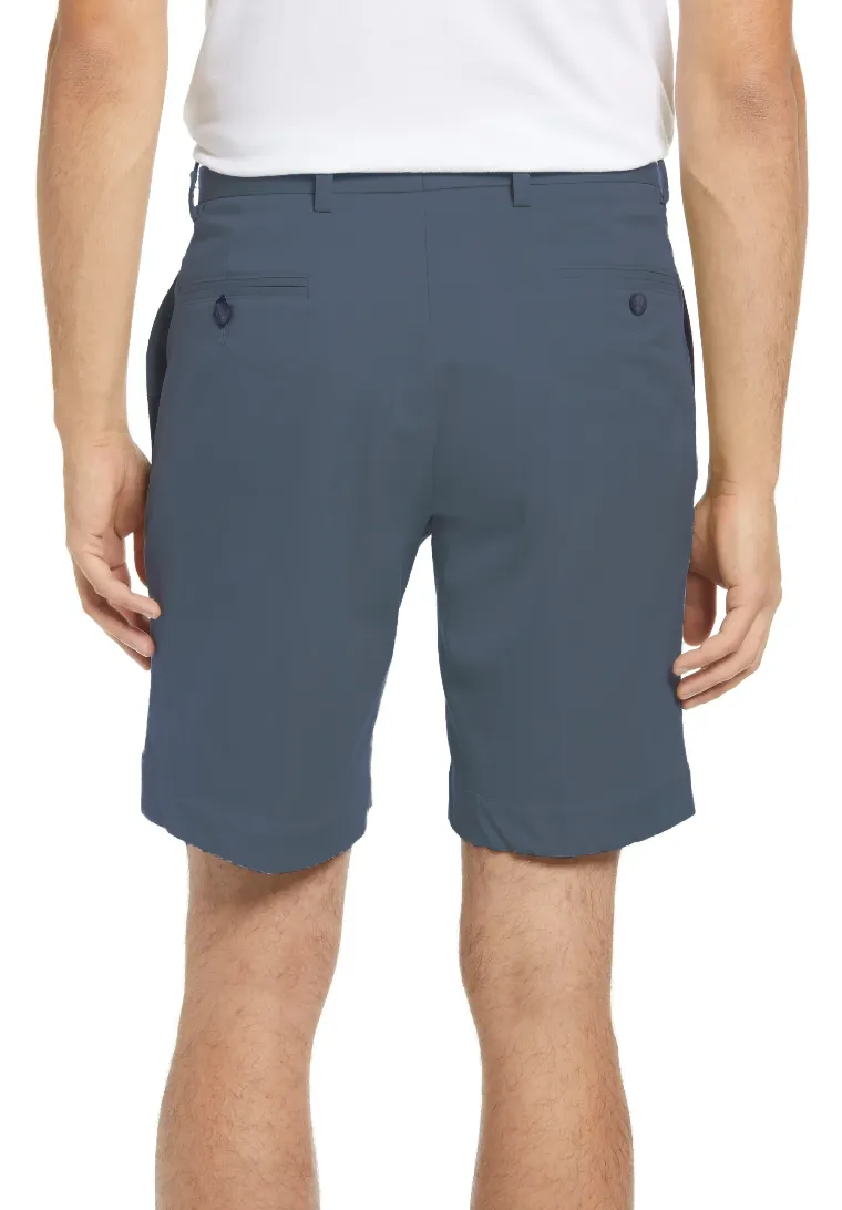 Charleston Khakis Fine Line Stretch Twill Short<br>Flat Front<br>Regular Rise