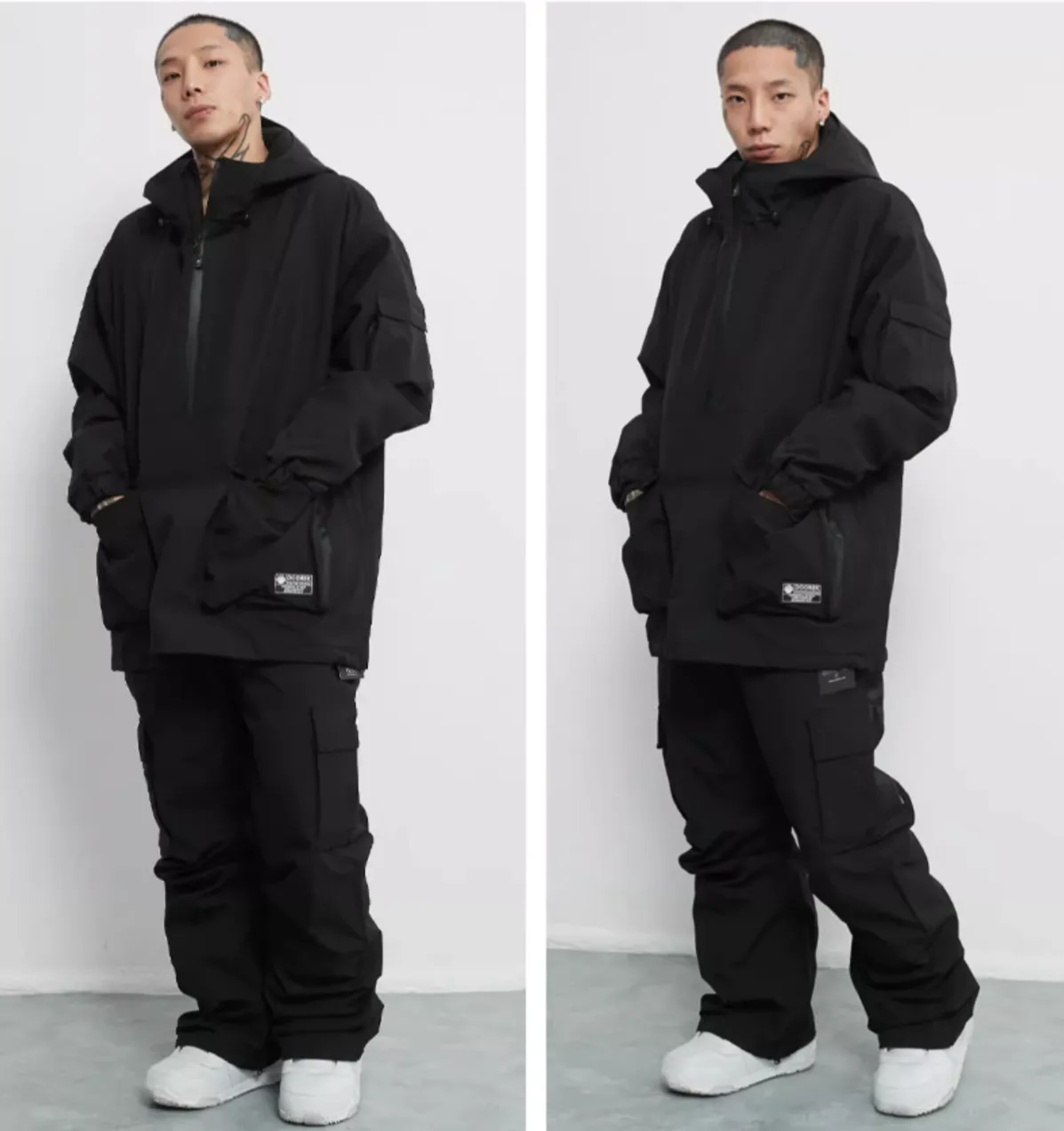 Doorek Baggy Oversize Ski Snowboard Pants