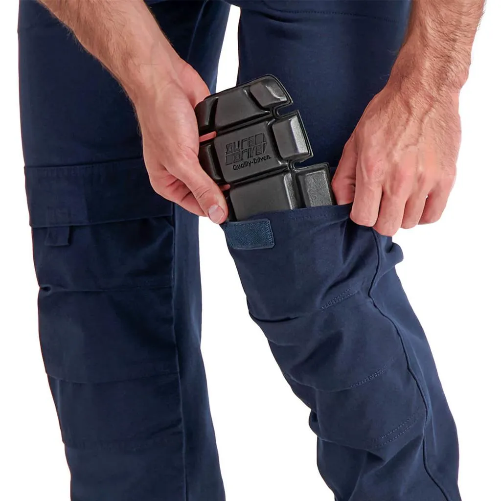 DuraDrive Men's VAGABOND Jogger Work Pants with Knee-Pad Pockets