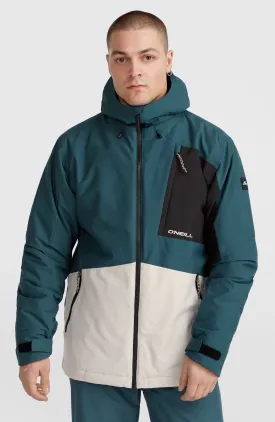 Hammer Block Snow Jacket | Alma Steel Colour Block