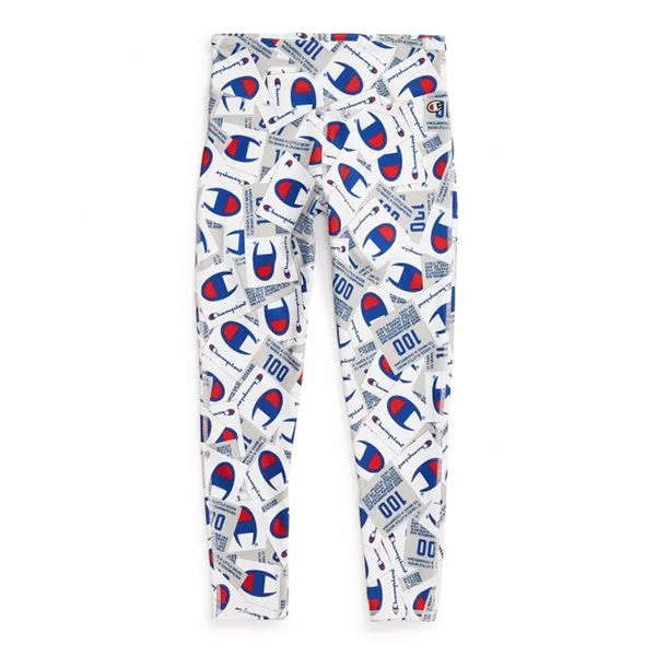 Jock Tag All Over Print Jogger Pants Women