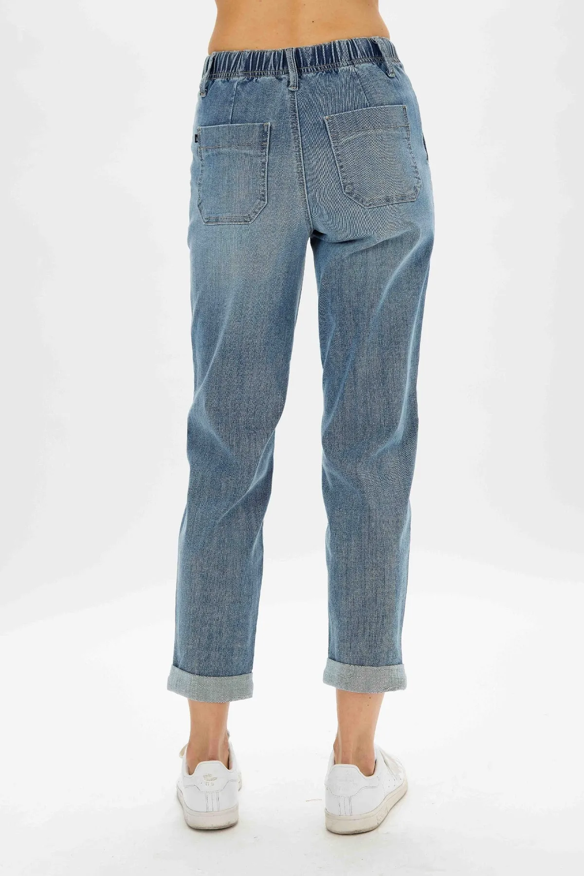 Judy Blue High Waist Pull On Jogger Denim 88496