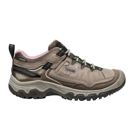 Keen Targhee IV Waterproof Hiking Shoe (Women) - Brindle/Nostalgia Rose