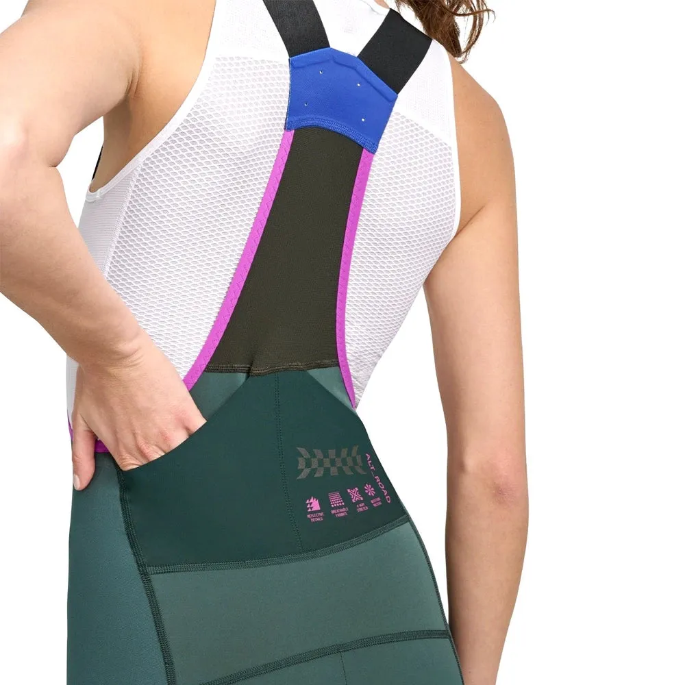 MAAP Alt Road Cargo Women Bib Shorts - Cyprees Green