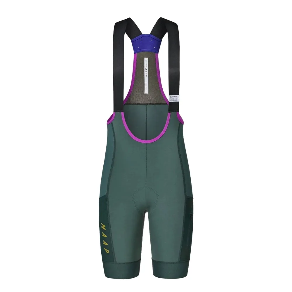 MAAP Alt Road Cargo Women Bib Shorts - Cyprees Green