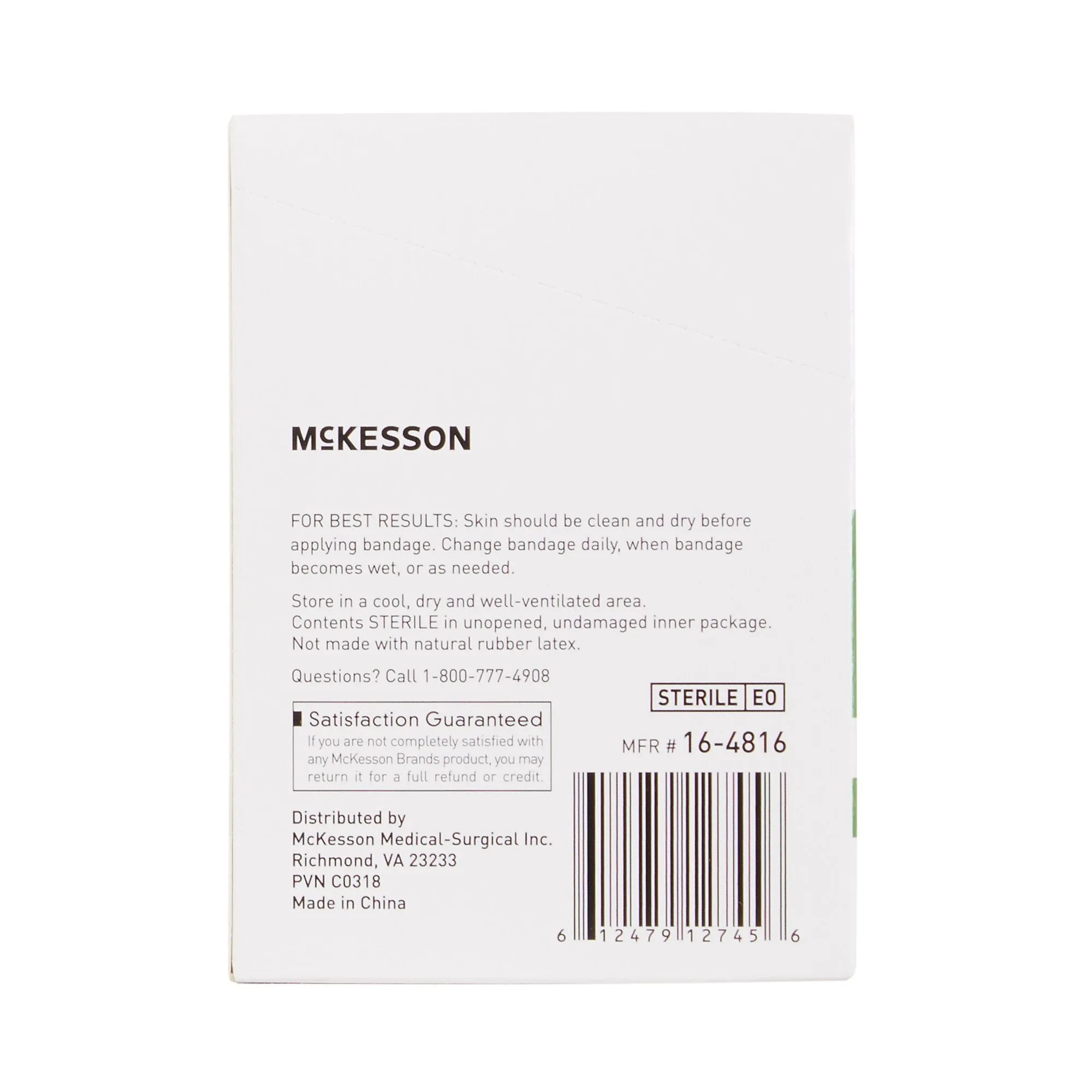 McKesson Tan Adhesive Strip, 2 x 3 Inch