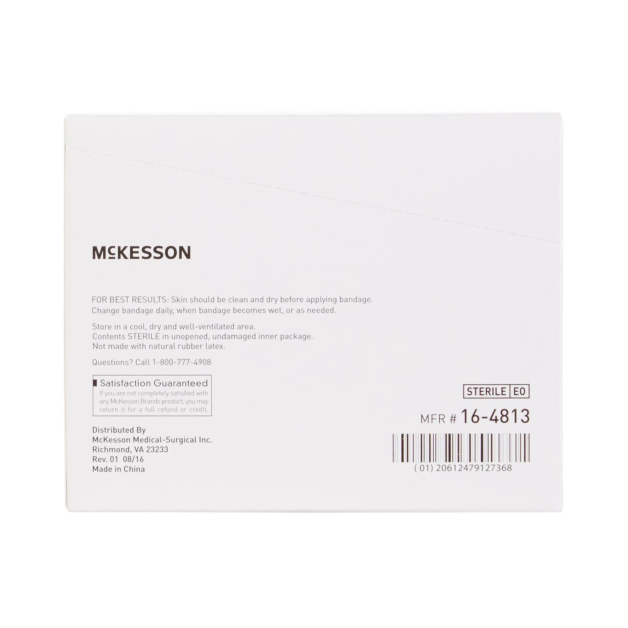 McKesson Tan Adhesive Strip, 3/4 x 3 Inch