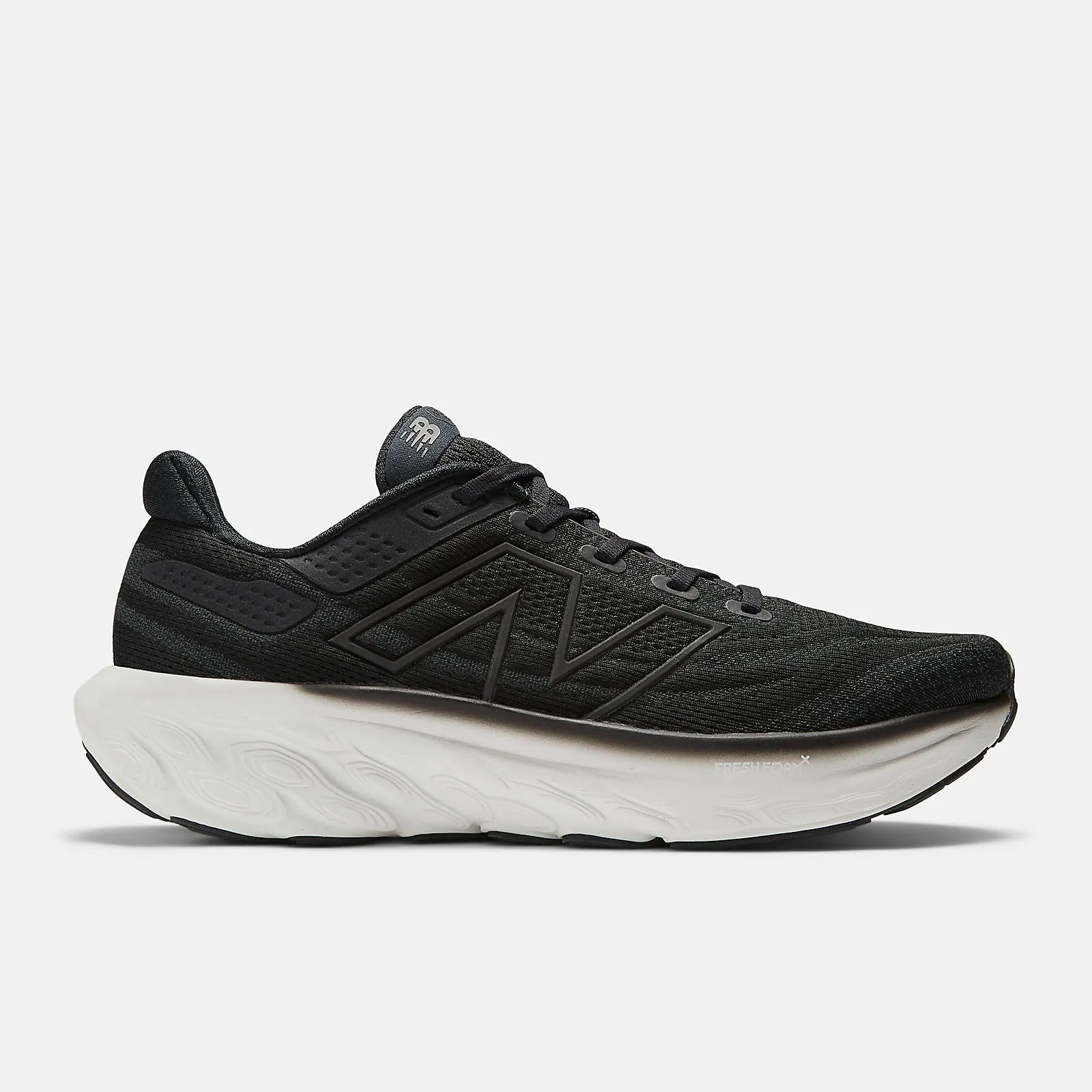 Men's 1080v13 Fresh Foam X Running Shoe in Black Available in Wide Widths