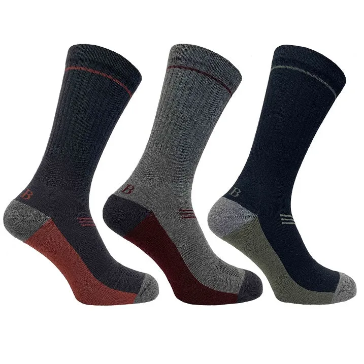 Mens Bramble Lightweight Hiking Socks 3 Pairs