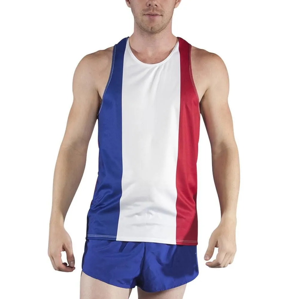 Men's Competitor Lite Printed Singlet [D-F] - France