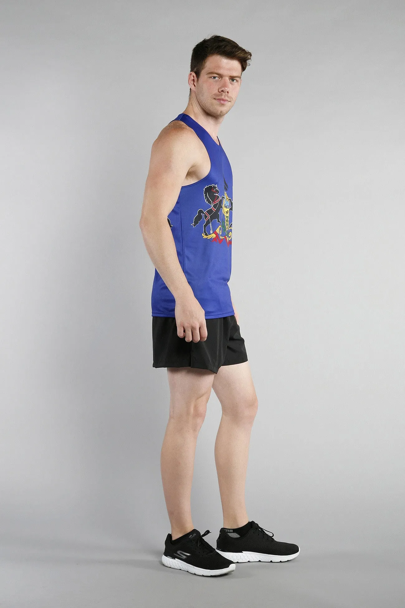 Men's Competitor Lite Printed Singlet [O-R] - Pennsylvania