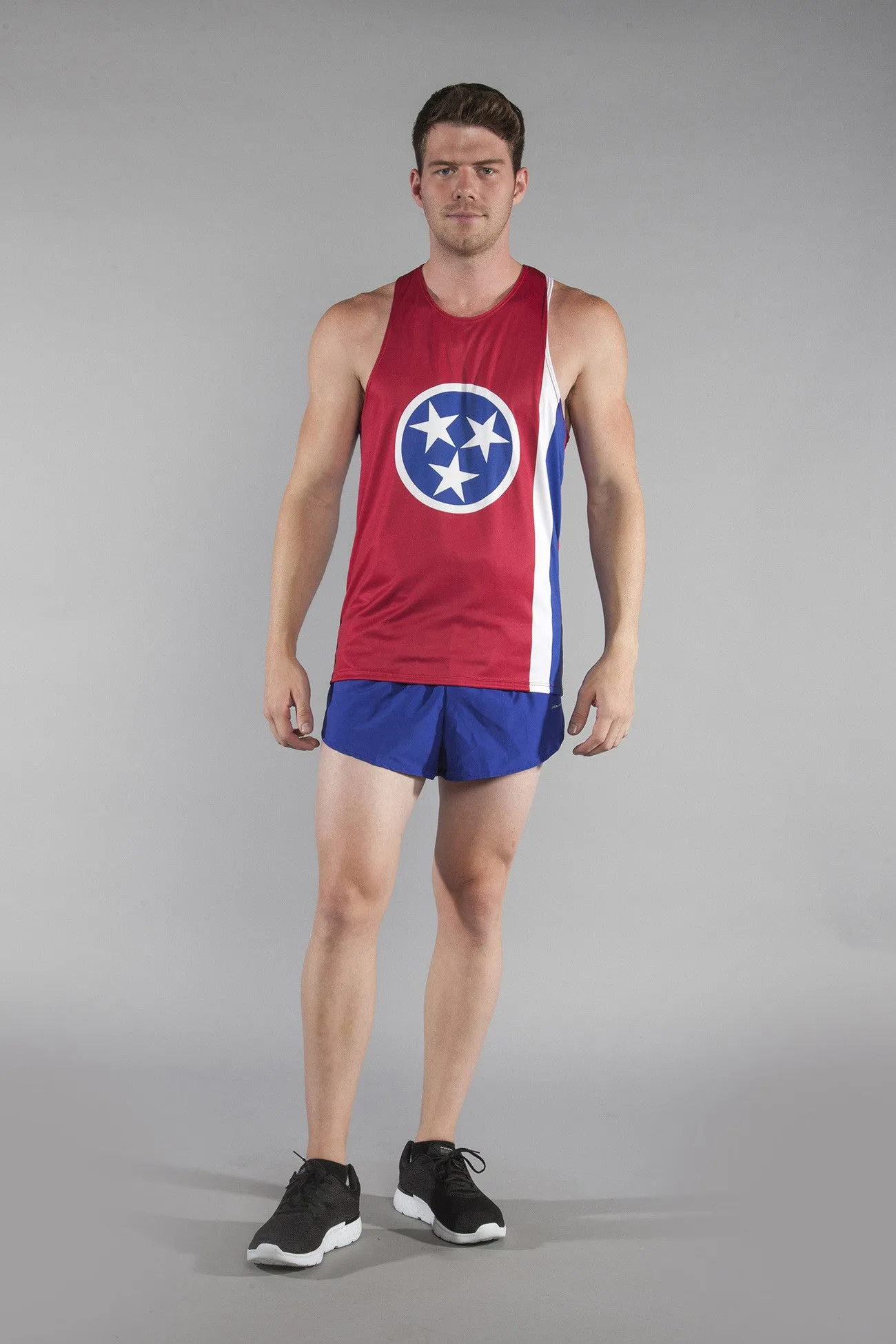 Men's Competitor Lite Printed Singlet [S-T] - Tennessee