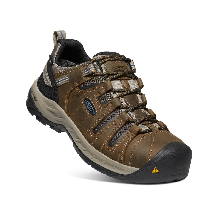 Men's Flint II Waterproof (Steel Toe)  |  Cascade Brown/Orion Blue