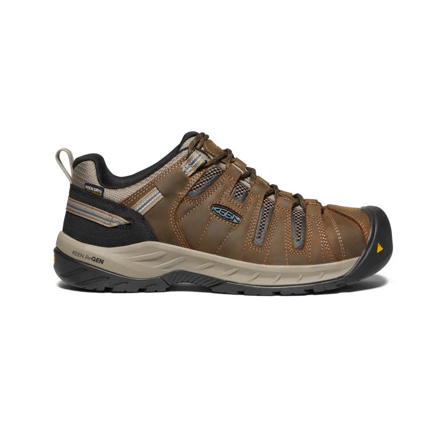 Men's Flint II Waterproof (Steel Toe)  |  Cascade Brown/Orion Blue