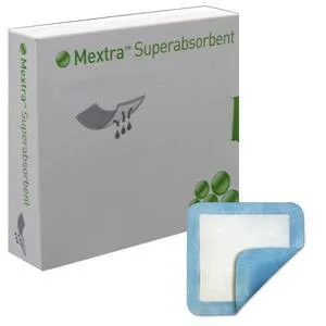 Mextra Superabsorbent Dressing 4" x 4"