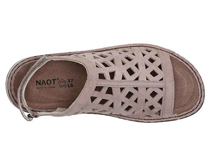 Naot Womens Amadora Stone Nubuck