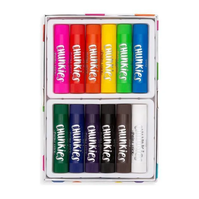 Ooly - Chunkies Paint Sticks (Set of 12)