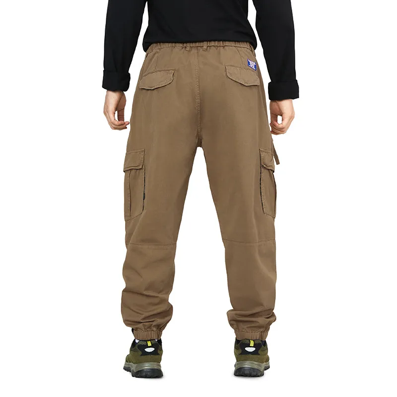 POCKETS CLOSED BOTTOM CARGO PANTS