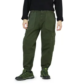 POCKETS CLOSED BOTTOM CARGO PANTS