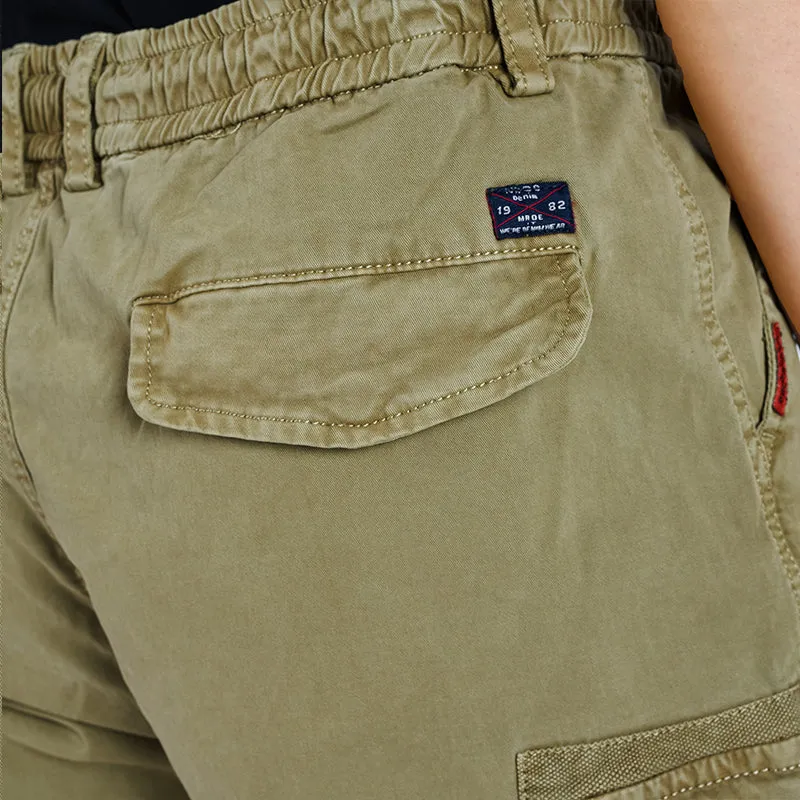 POCKETS WASHED CARGO PANTS