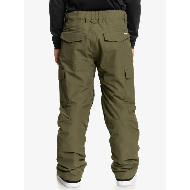 Quiksilver Porter Snow Pant-Grape Leaf-CRE0