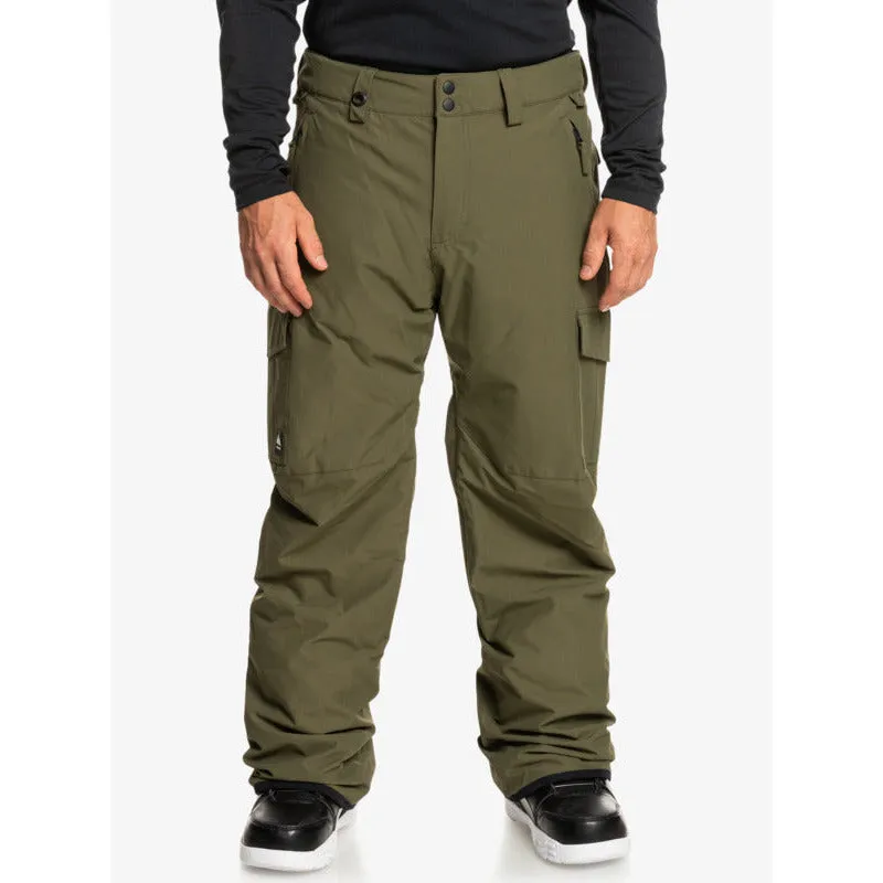 Quiksilver Porter Snow Pant-Grape Leaf-CRE0