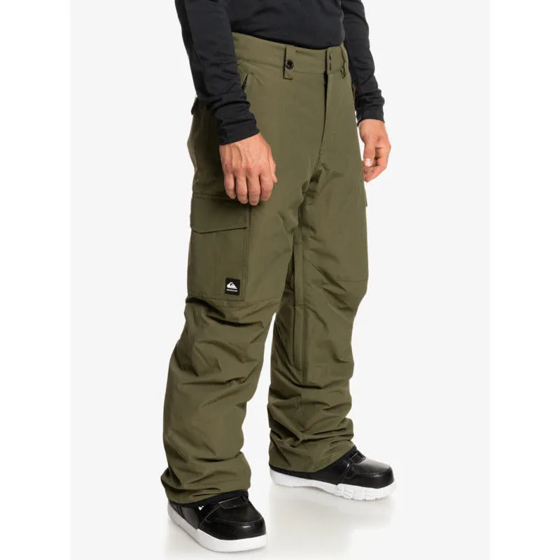 Quiksilver Porter Snow Pant-Grape Leaf-CRE0