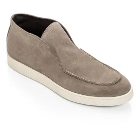 Reed Taupe Suede Slip On Boot