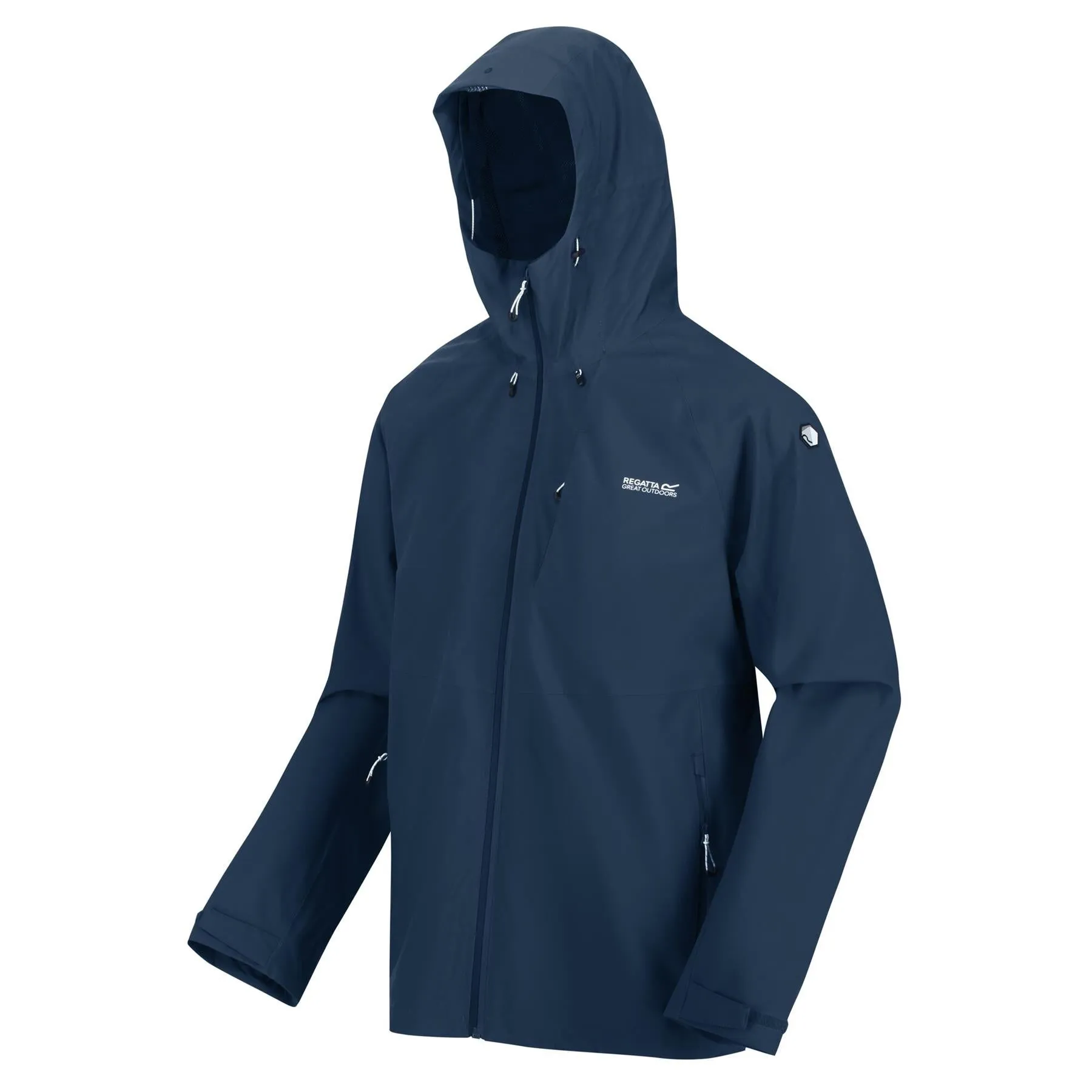 Regatta Mens Britedale Waterproof Breathable with LED Torch Jacket