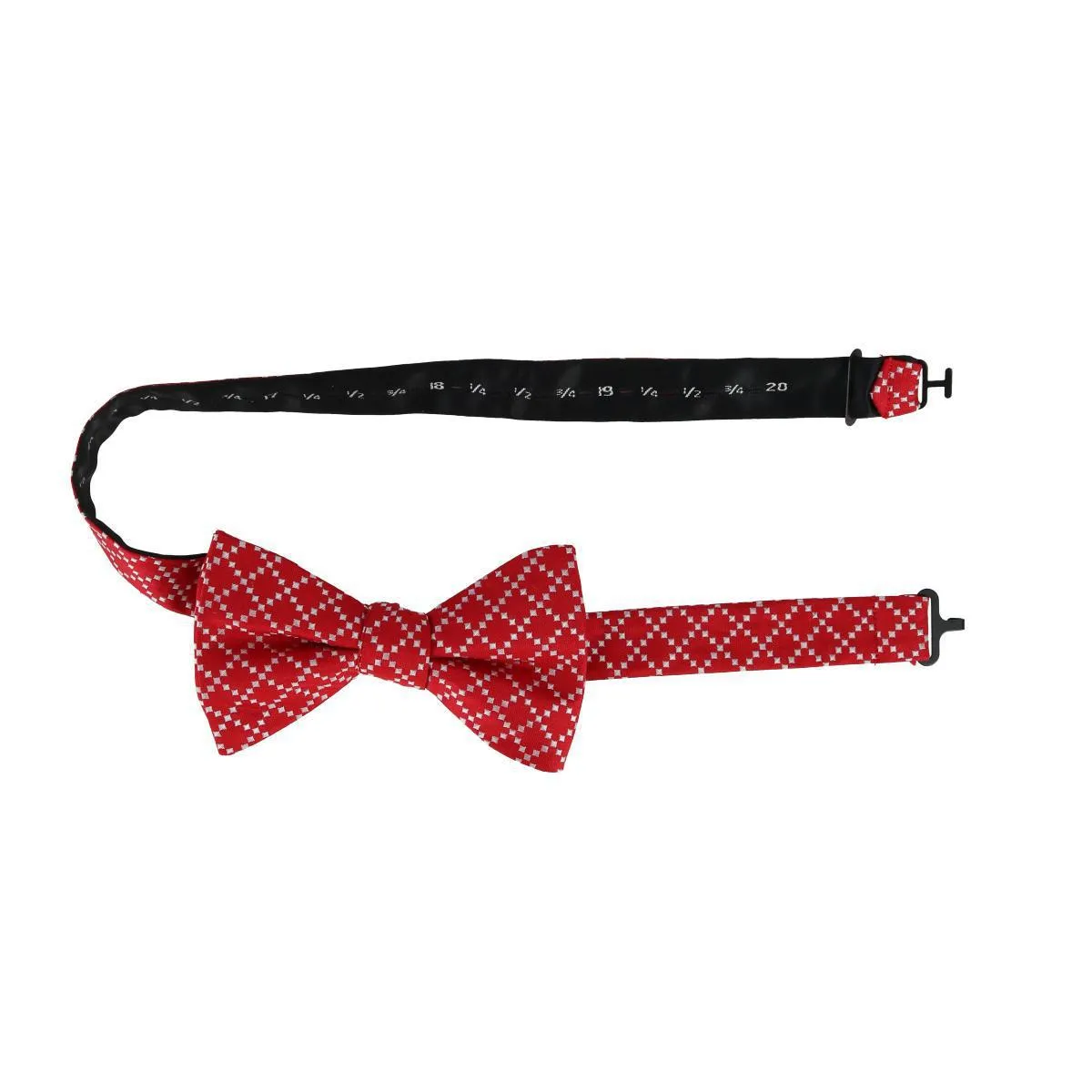 Rowan Geometric Pattern Silk Bow Tie