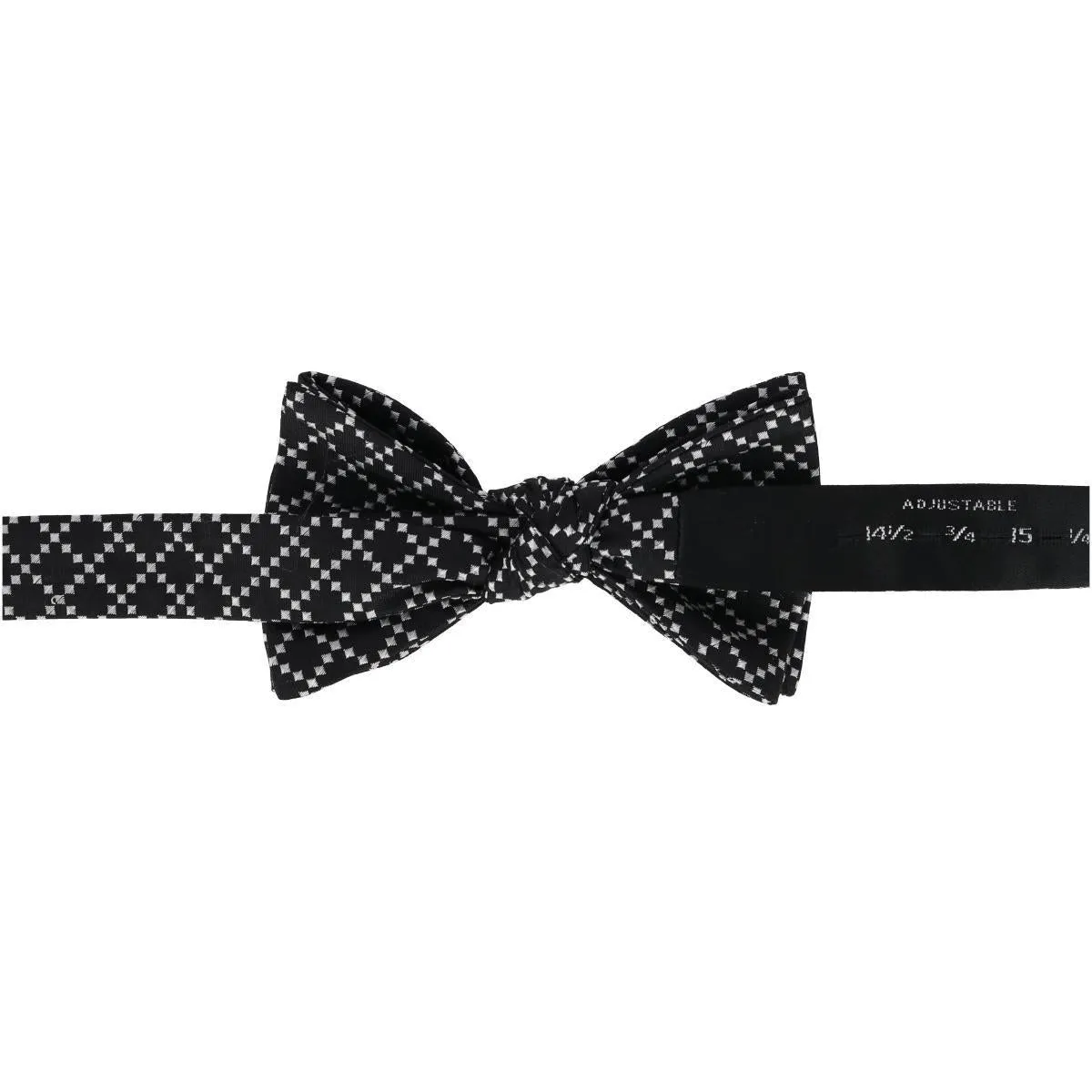 Rowan Geometric Pattern Silk Bow Tie