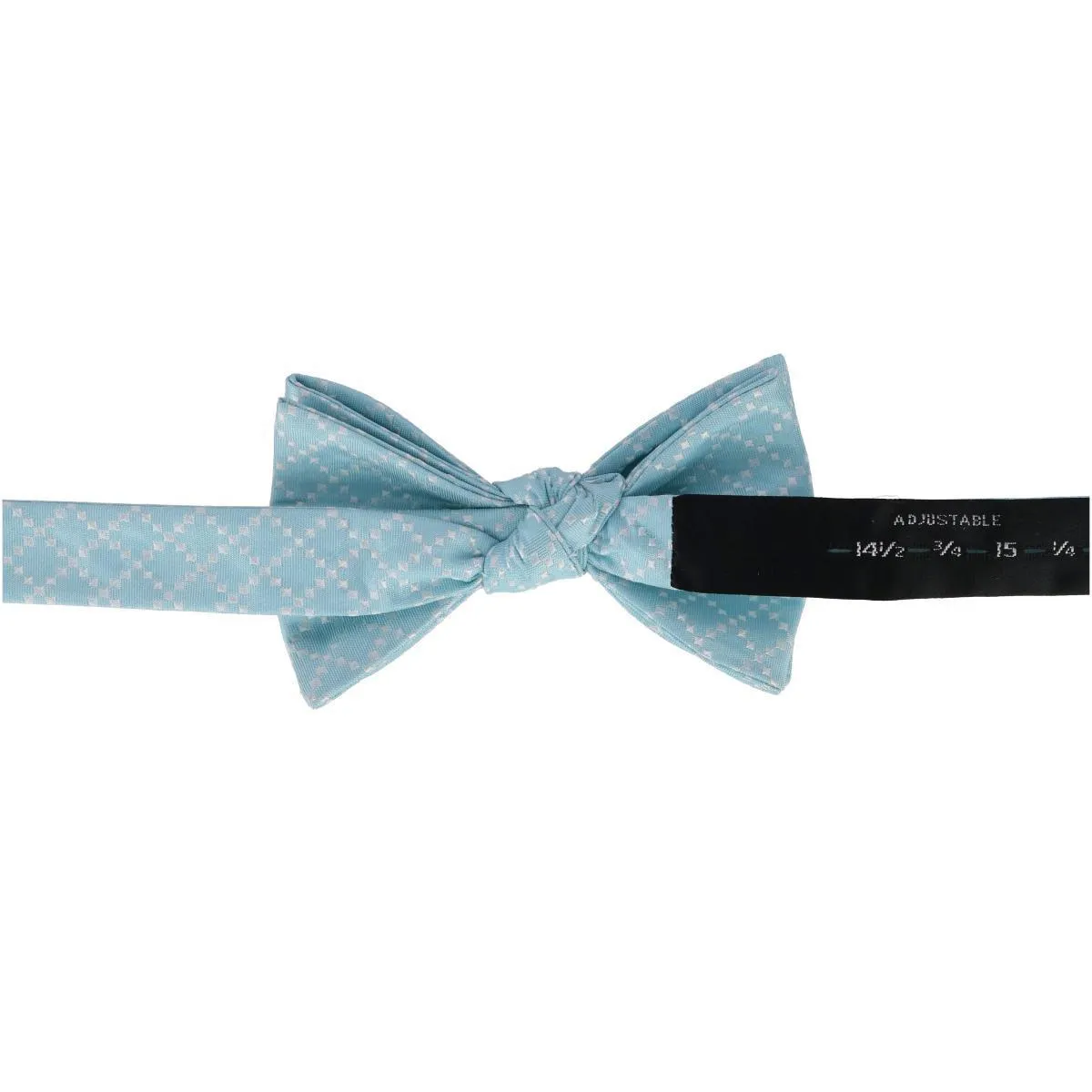 Rowan Geometric Pattern Silk Bow Tie