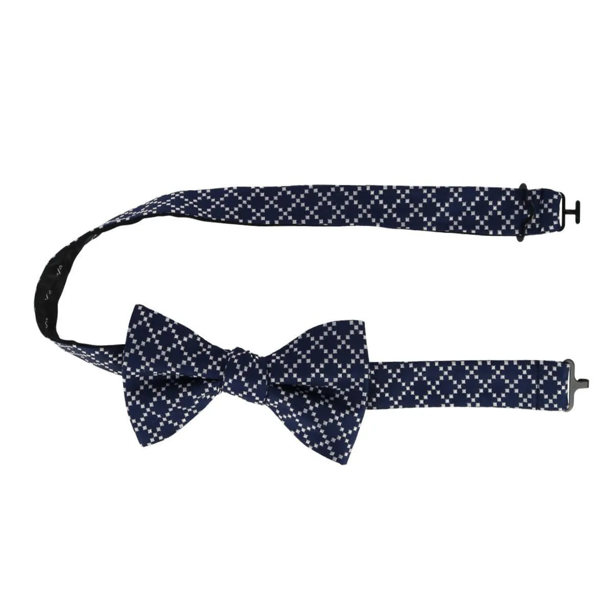 Rowan Geometric Pattern Silk Bow Tie