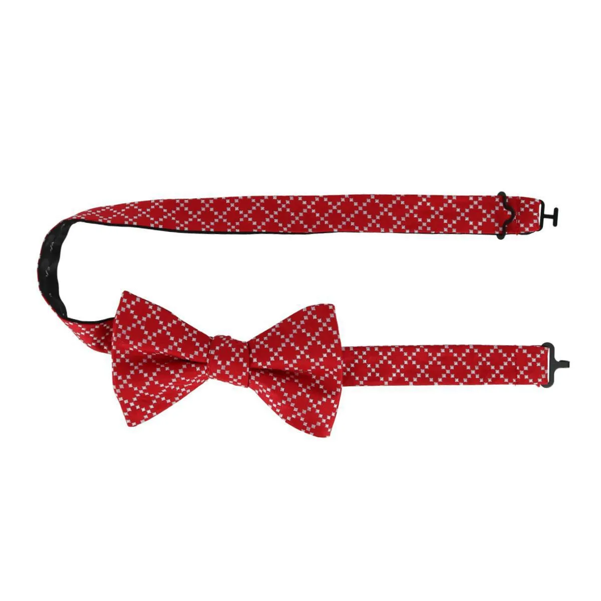 Rowan Geometric Pattern Silk Bow Tie