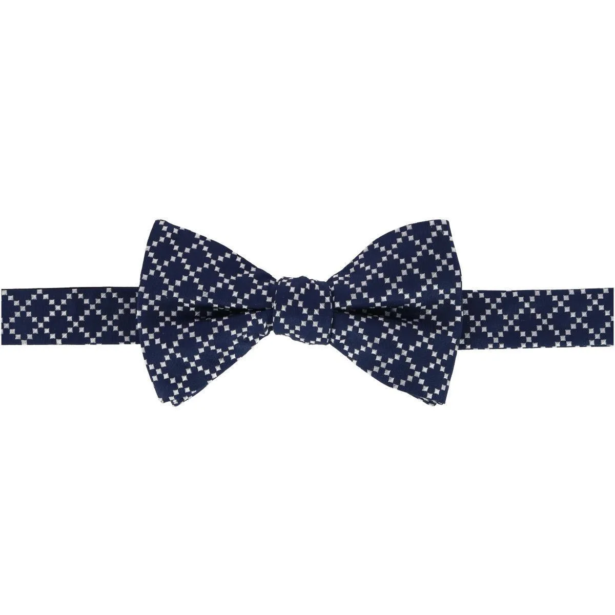 Rowan Geometric Pattern Silk Bow Tie