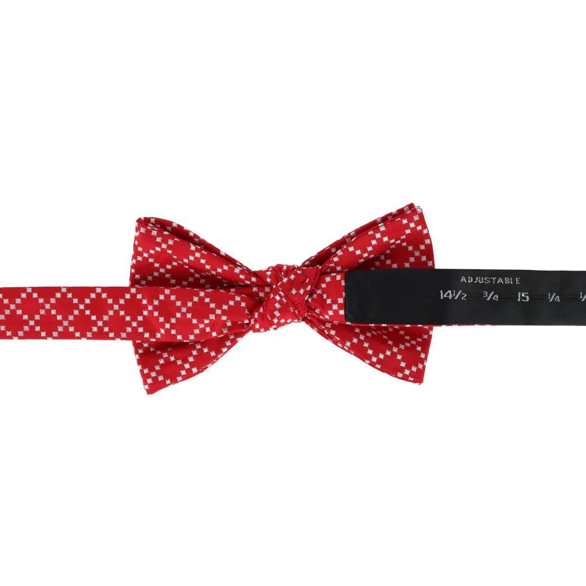 Rowan Geometric Pattern Silk Bow Tie